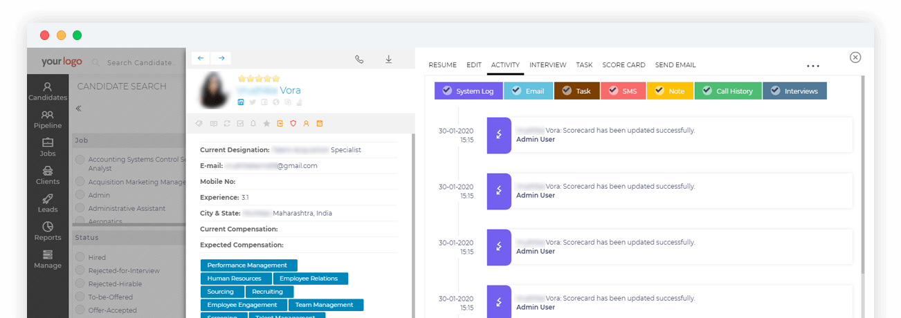 Two-way Email Sync